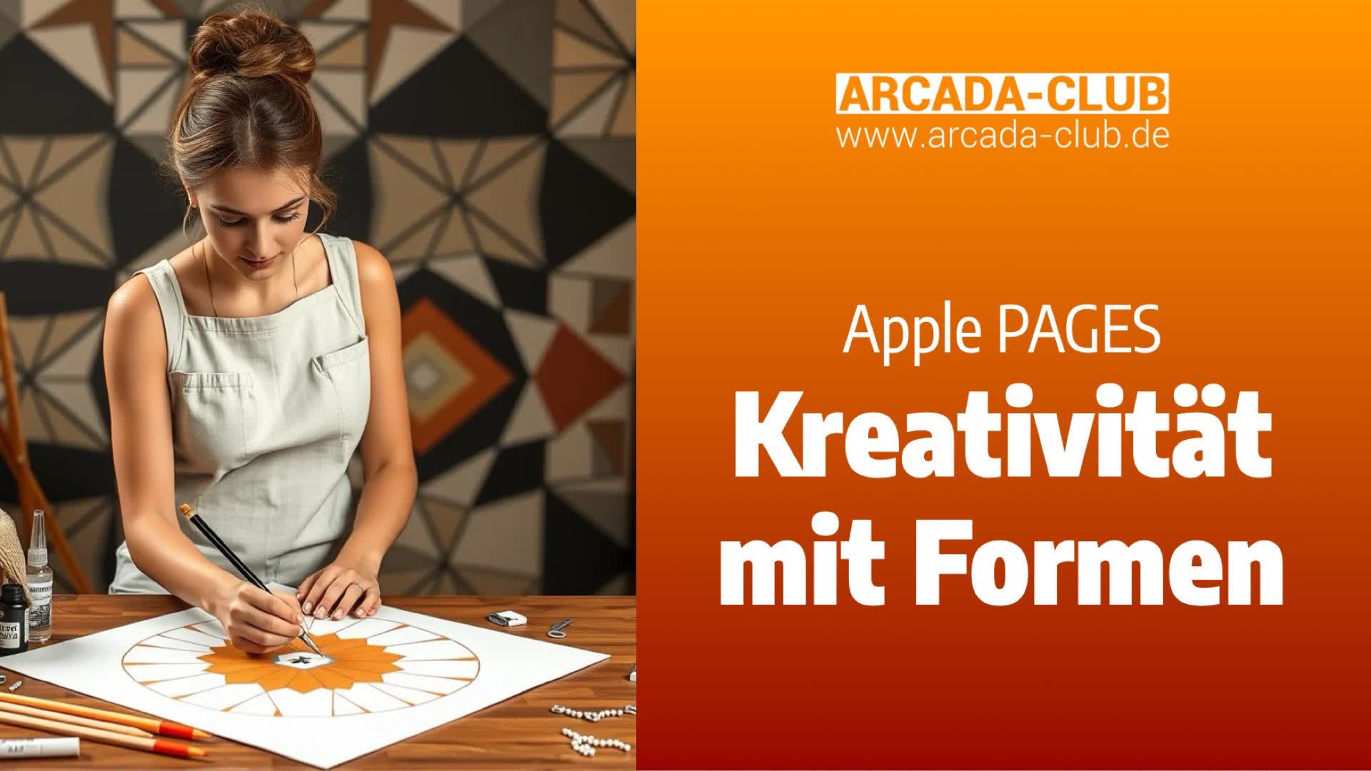 APPLE PAGES - Kreativität mit Formen