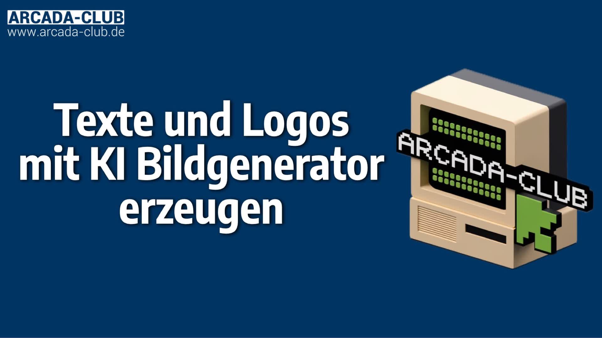 Texte und Logos mit KI Bildgenerator erzeugen