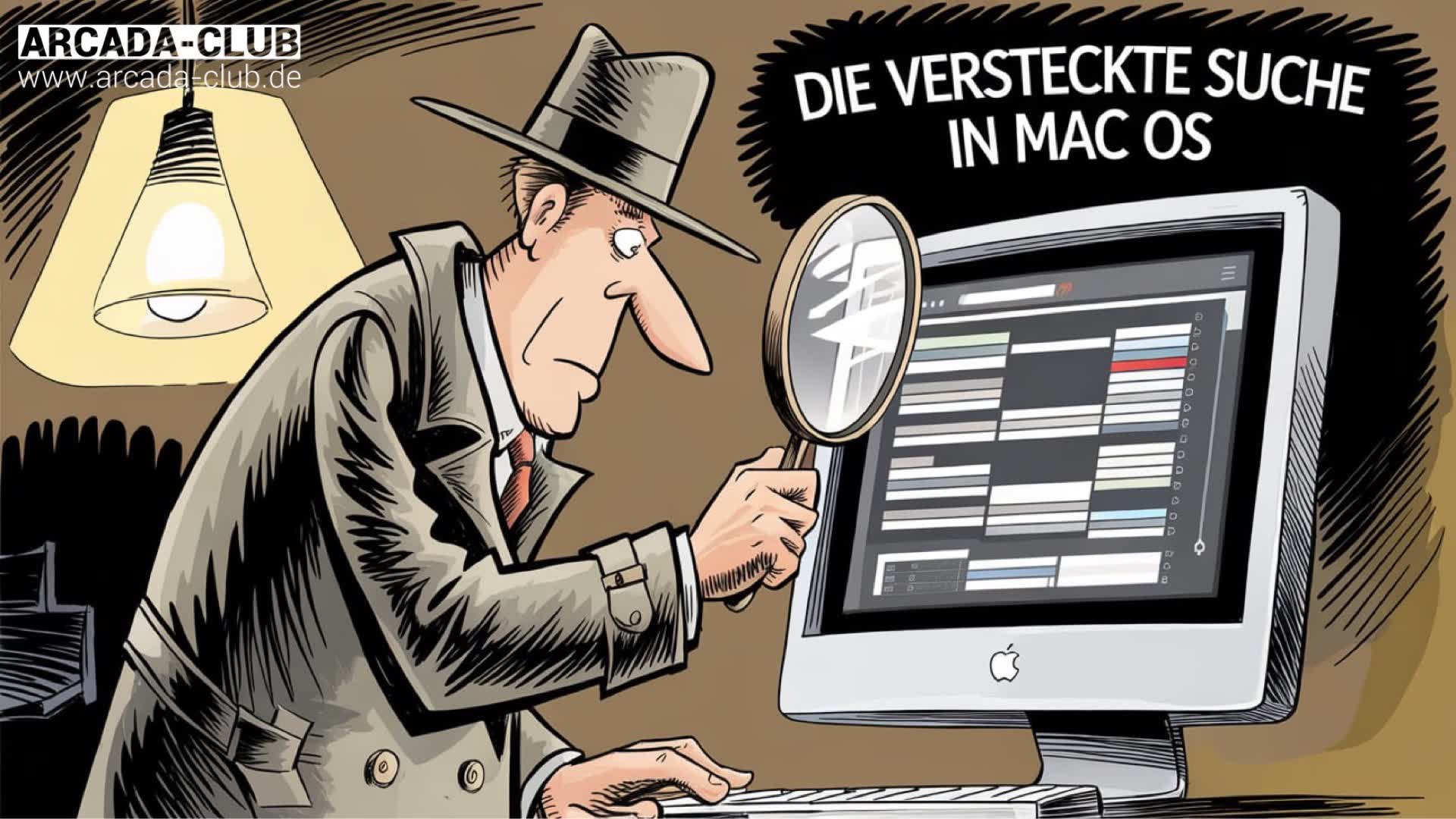 Die versteckte Suche in MacOS