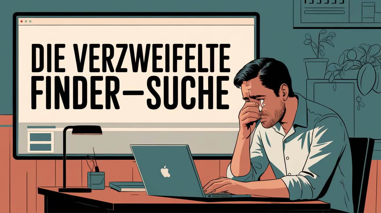 Die verzweifelte Finder-Suche