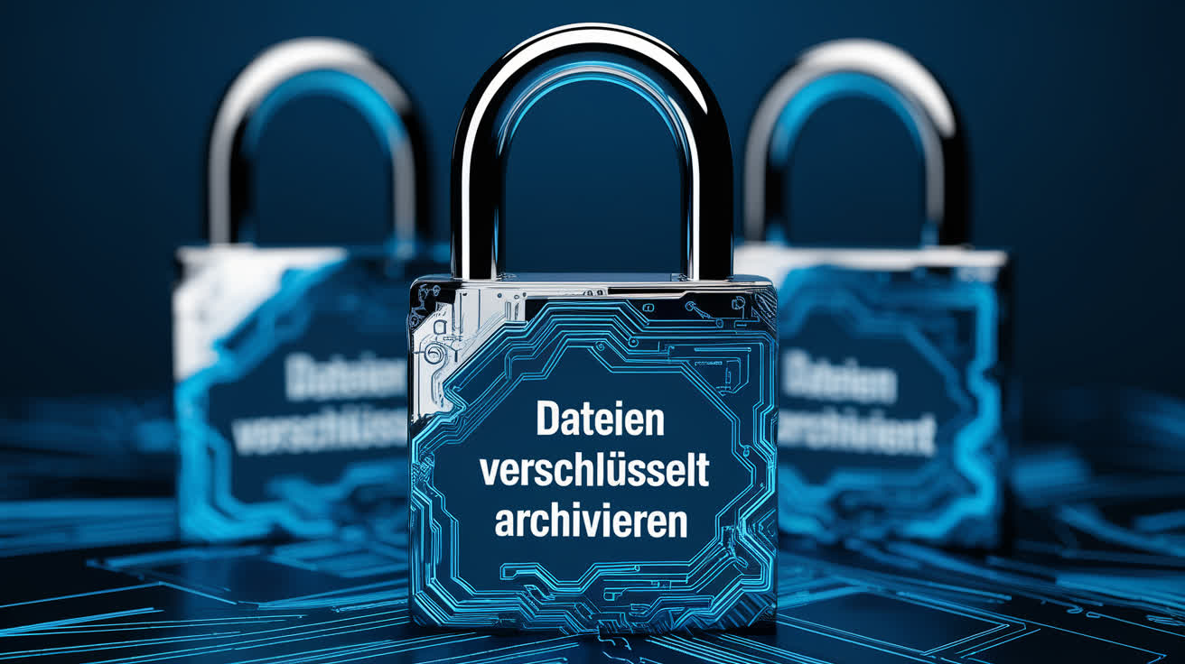 Dateien verschlüsselt archivieren