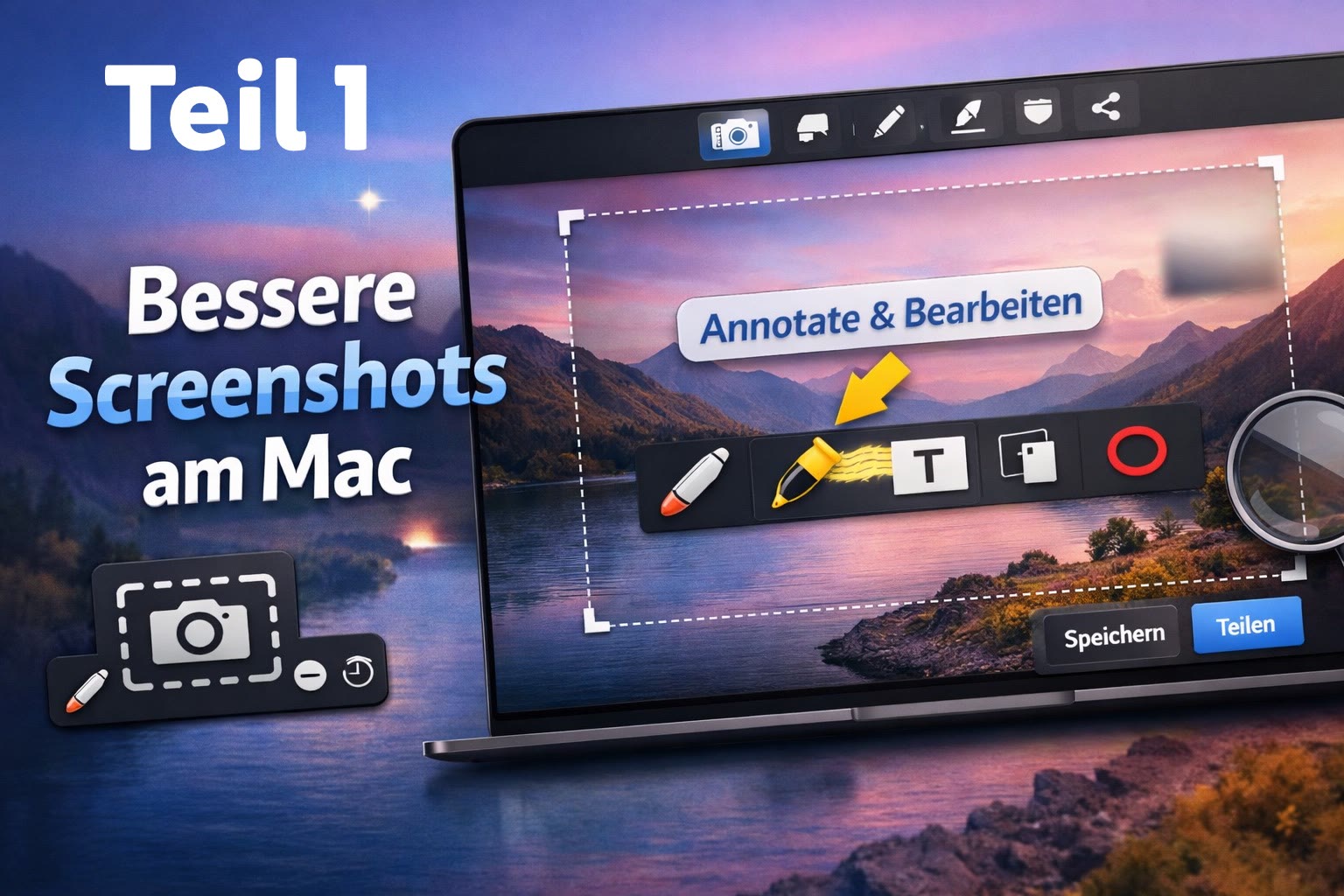 Bessere Screenshots am Mac - Teil 1