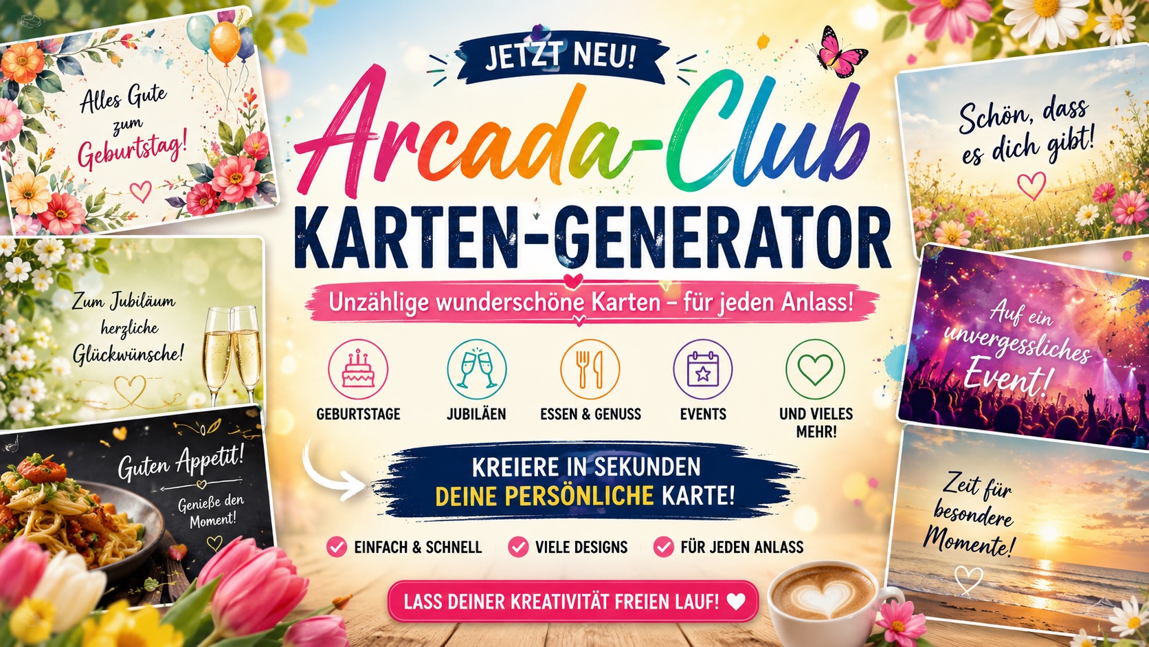Der Arcada-Club Kartengenerator