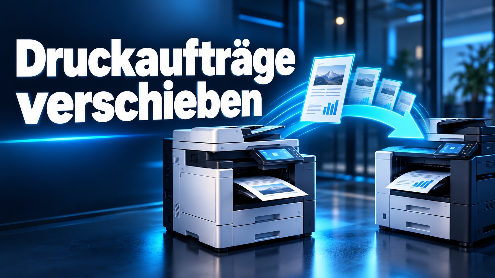 Druckaufträge verschieben